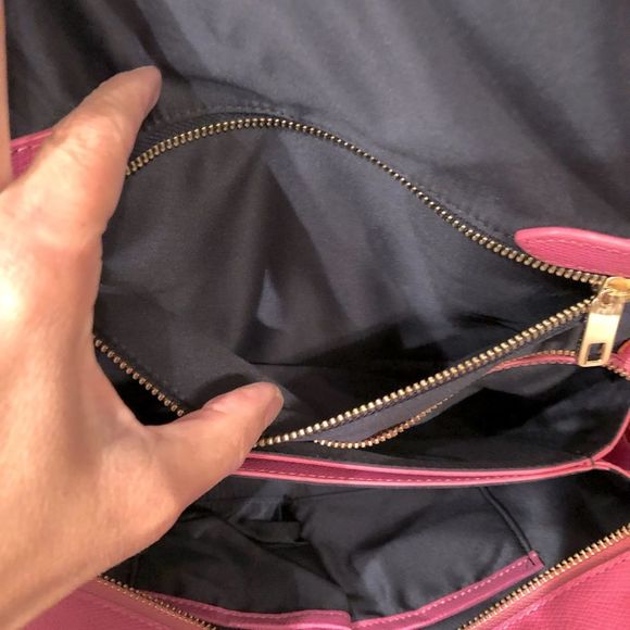 Juicy Couture Leni Charm Leather Shoulder Bag NWT - Picture 11 of 13